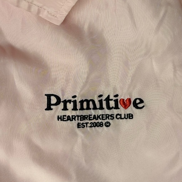 Primitive heart breakers club pink windbreaker women’s xl - Picture 3 of 4